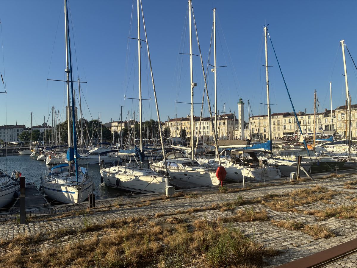 Le port et les quais de La Rochelle, vue générale